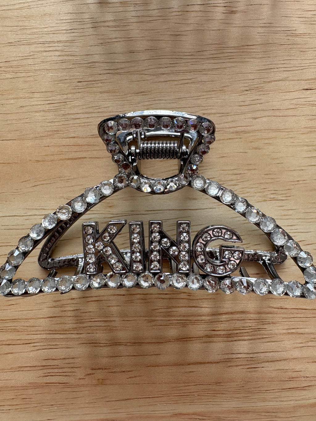 Adorned in Him Handcrafted Crystal Faith Claw Clip (Pre-Order)